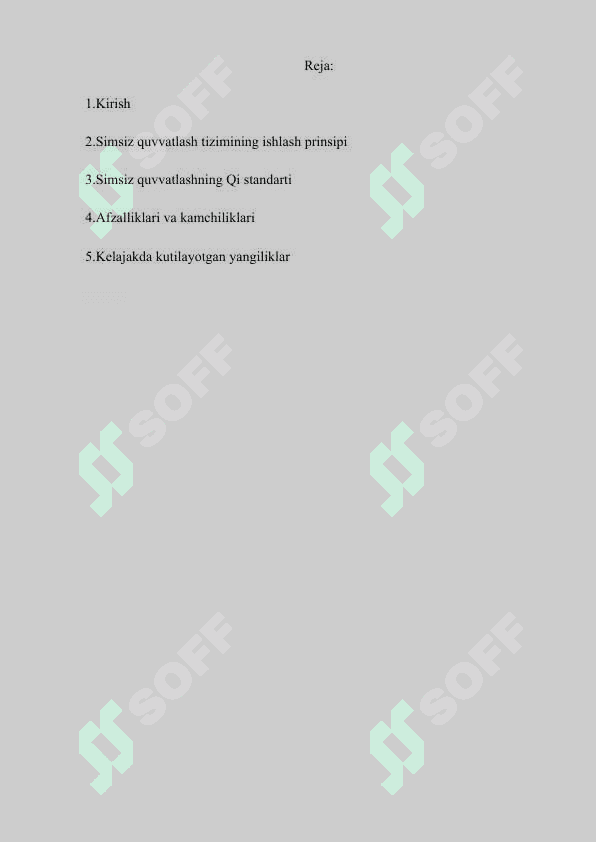 Simsiz quvvatlash texnologiyasining ishlash prinsipi va rivojlanish bosqichlari 2