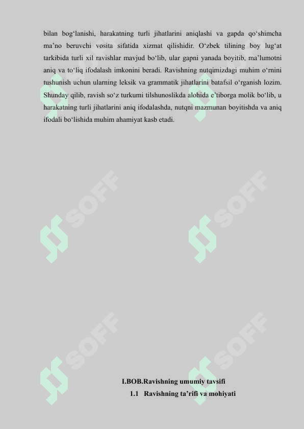 RAVISH SO’Z TURKUMI, UNING LEKSIK GRAMMATIK XUSUSIYATLARI. 4