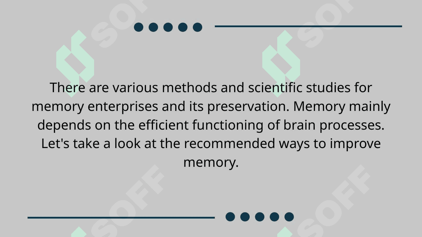 Improving Your Memory 2