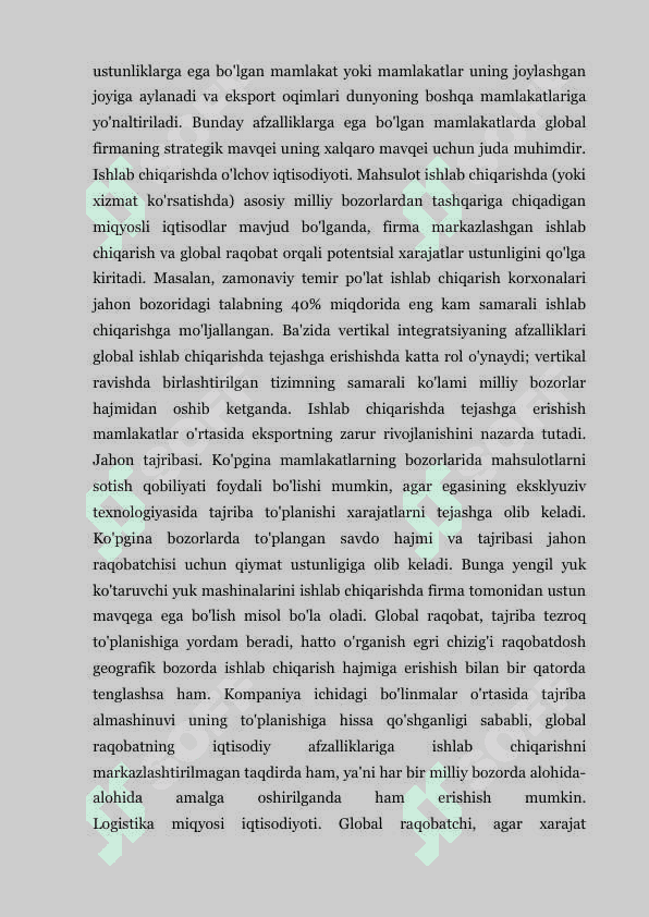 Jahon  iqtisodiyoti  globallashuvining  asosiy  mexanizmlari 4