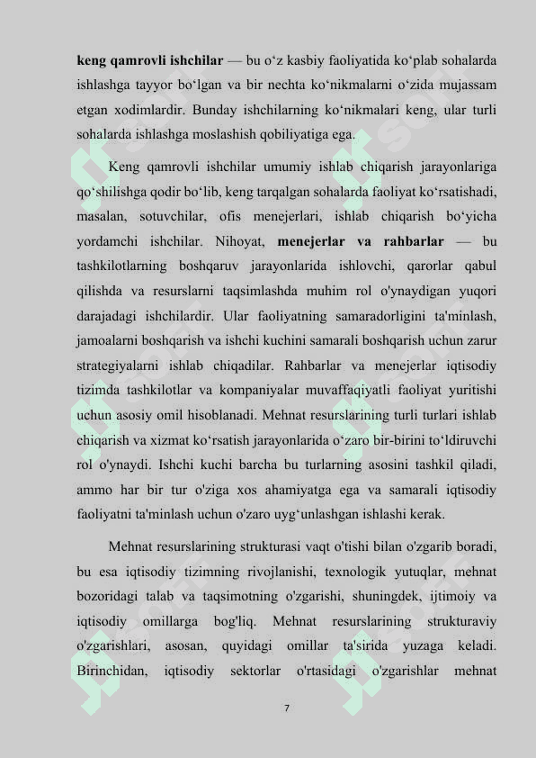 Mehnat resurslari va bandlik 7