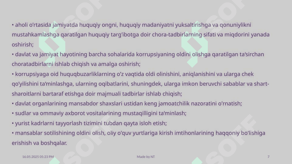 Korrupsiya va unga qarshi kurashish mexanizmlari 7