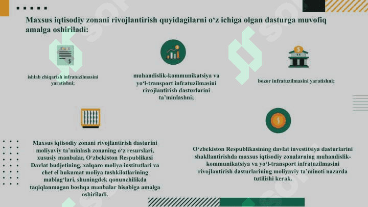 Maxsus iqtisodiy zonalarda biznes subyektlarini soliqqa tortish 5