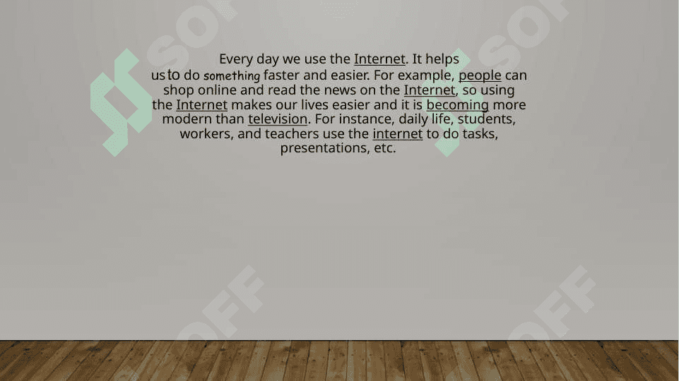 THE IMPACT OF INTERNET IN OUR LIFE 4
