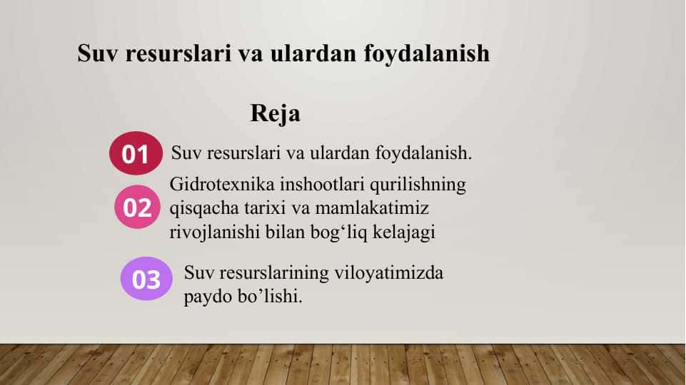 Suv resurslari 1