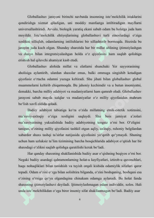 GLOBAL TA’LIM VA MILLIY METODIKA TARAQQIYOTI 6