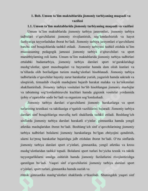 Umum ta’lim maktablarida jismoniy tarbiya 4
