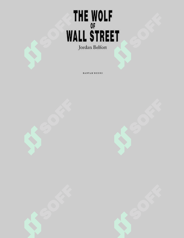 The wolf of Wall street 2
