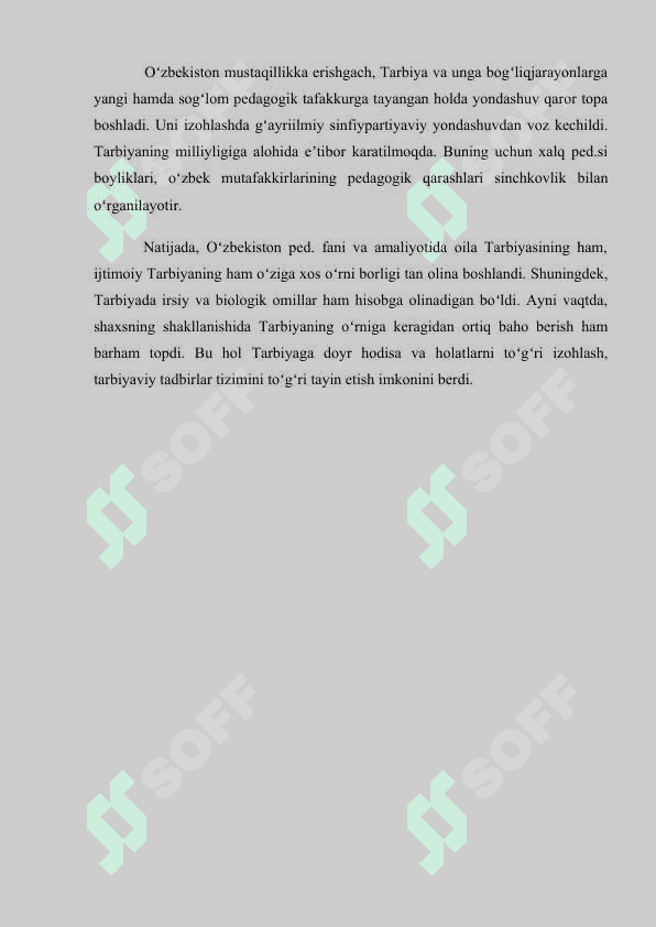 Tarbiyaning asosiy tizimlari 5