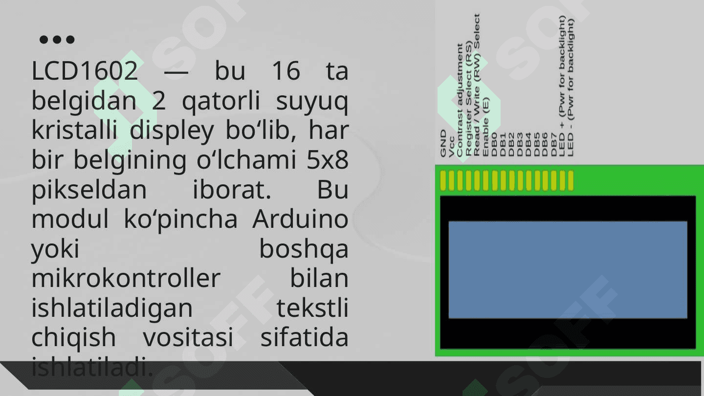 LCD 1602 indikatori 2