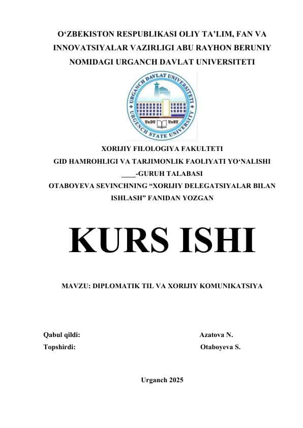 DIPLOMATIK TIL VA XORIJIY KOMUNIKATSIYA.docx