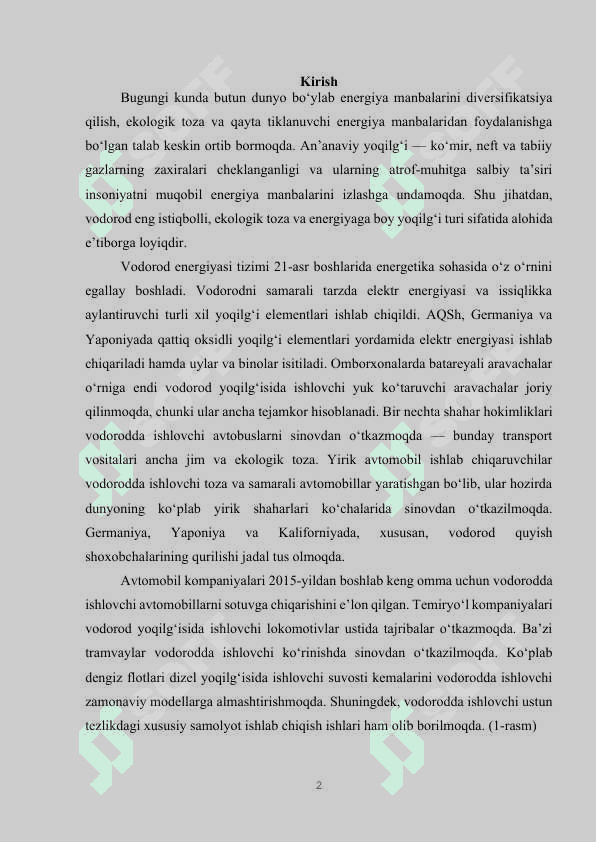 VODOROD GENERATSIYA QILISH TEXNOLOGIYALARI.docx 2