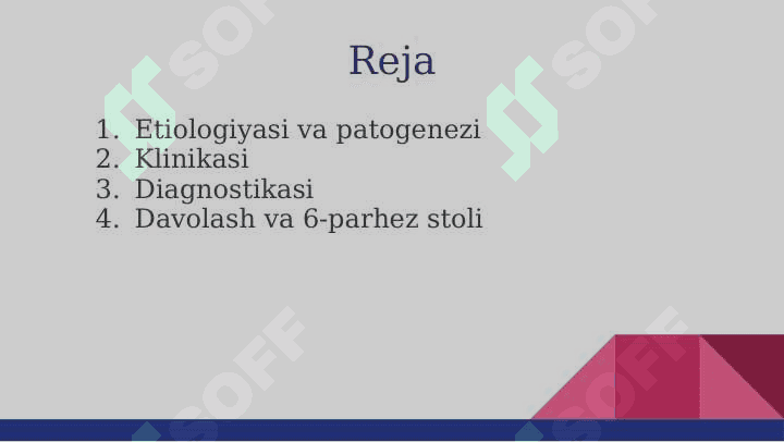 Podagra kasalligi. Podagra kasalligida 6-parhez stoli. 6 parhez stol 2