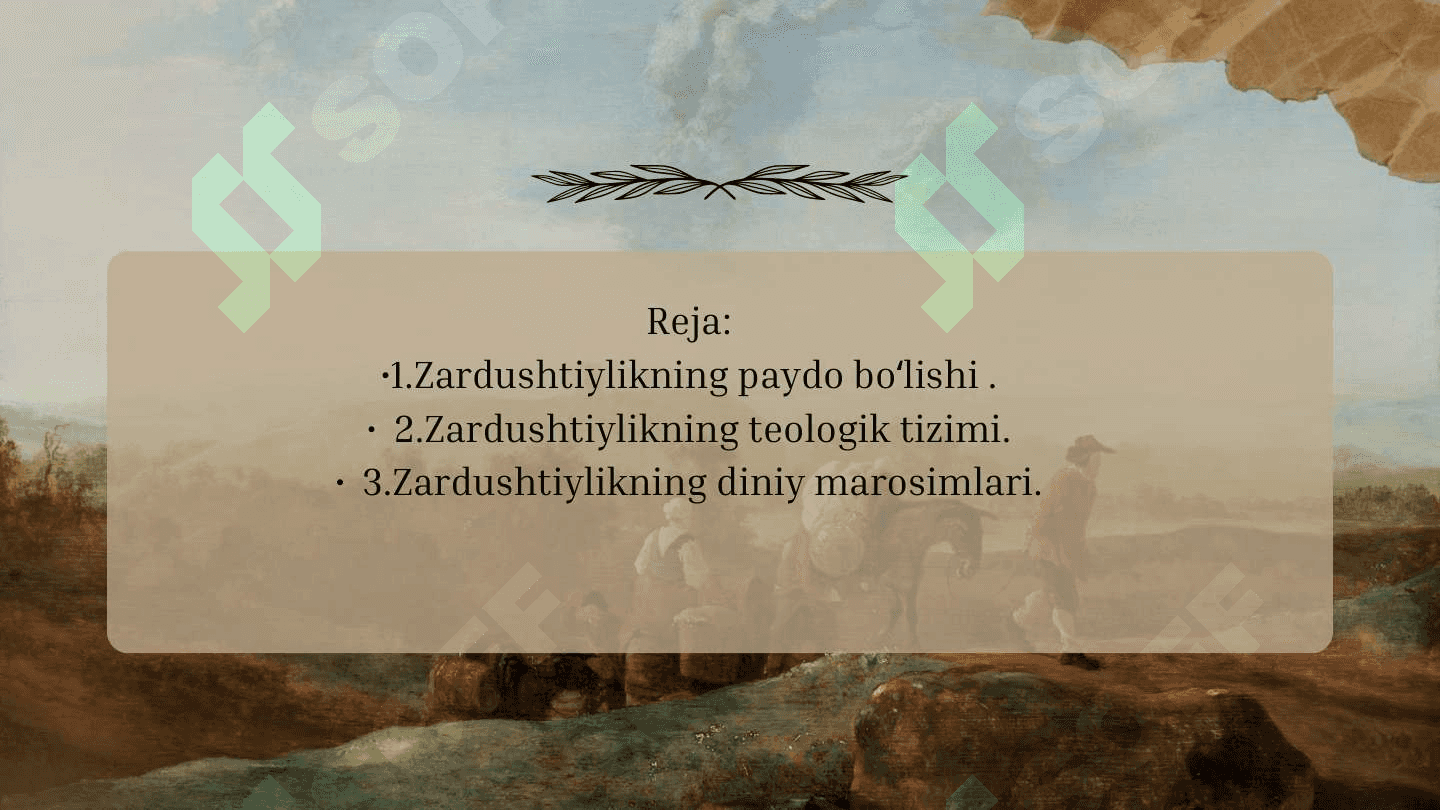 Zardushtiylikning teologik tuzimi 2