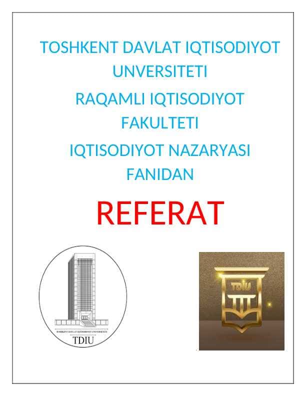 : O‘zbekistonda tadbirkorlik faoliyatini qo‘llab-quvvatlash va rivojlantirishning asosiy yo‘nalishlari 1