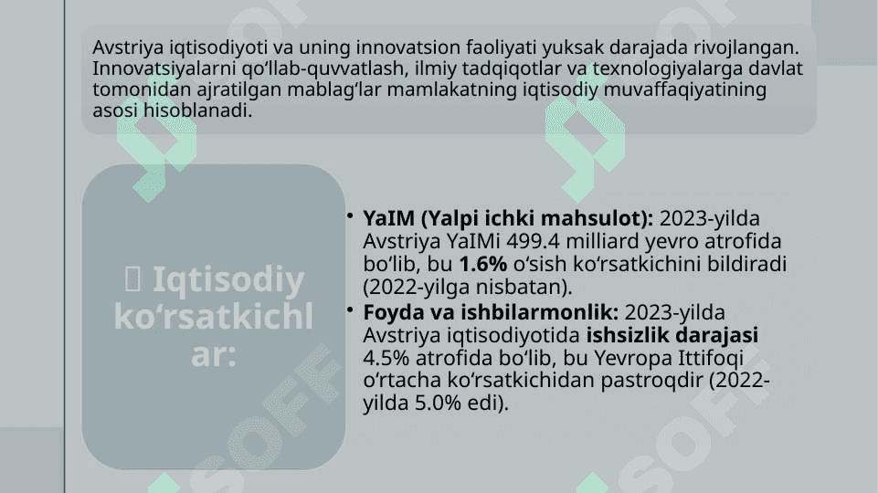 Avstriya iqtisodiyoti 3