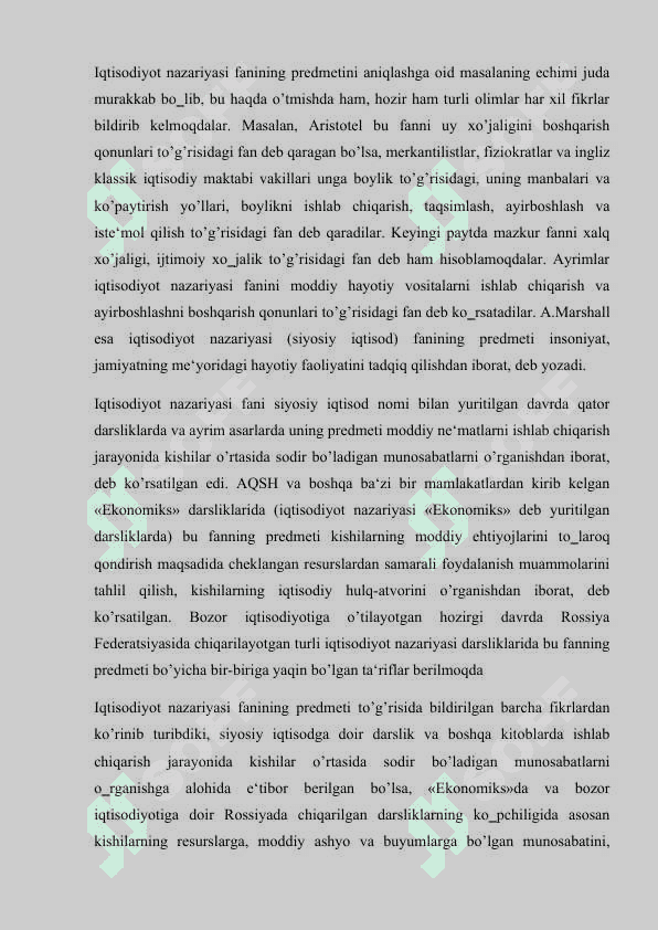 Iqtisodiyot resurslar mazmuni va turkumi 6