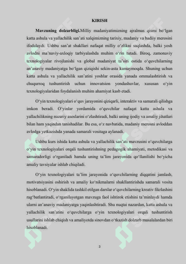 KATTA ASHULA VA YALLACHILIK SAN'ATI MAVZUSINI O'QUVCHILARGA O'YIN TEXNOLOGIYALARI ORQALI TUSHUNTIRISH 3