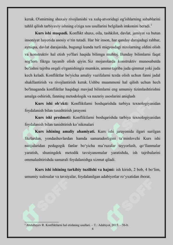 Konfliktlarni boshqarish 4