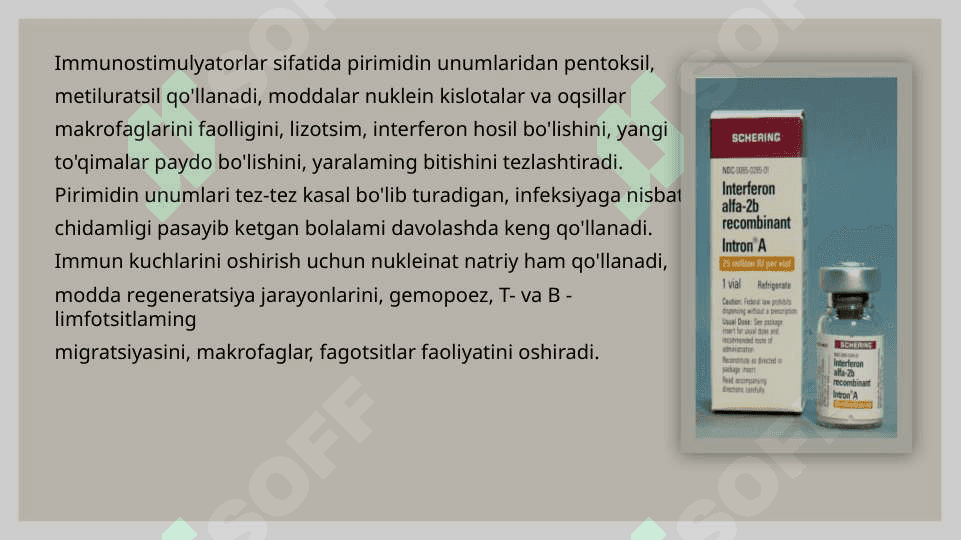 IMMUNITETGA TASIR ETUVCHI MODDALAR 7