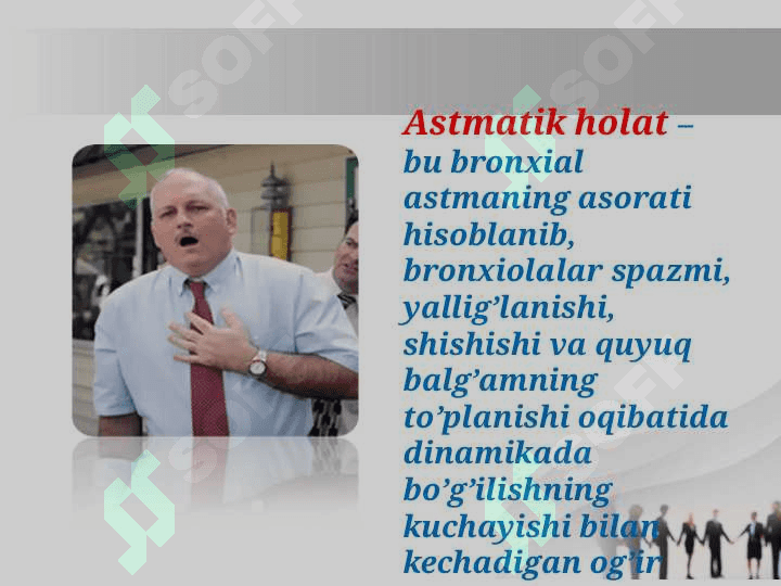 Astmatik status.Bronxial astma 3