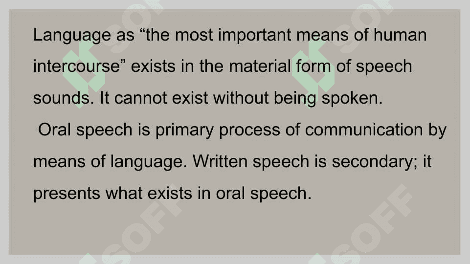 Phonetics as a branch of linguistics. 4