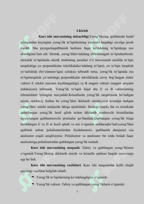 Bir o‘qli va ikki o‘qli kristallardagi optik hodisalar 3