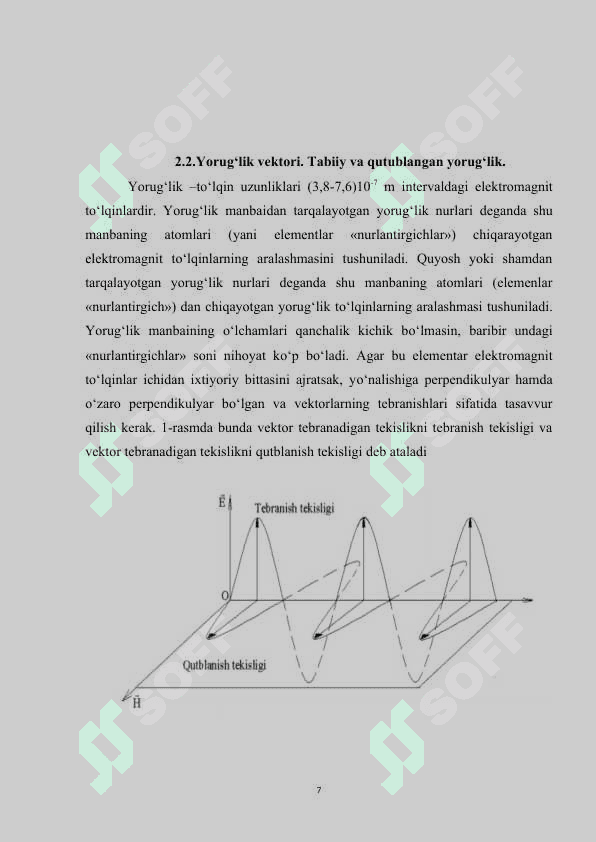 Bir o‘qli va ikki o‘qli kristallardagi optik hodisalar 7
