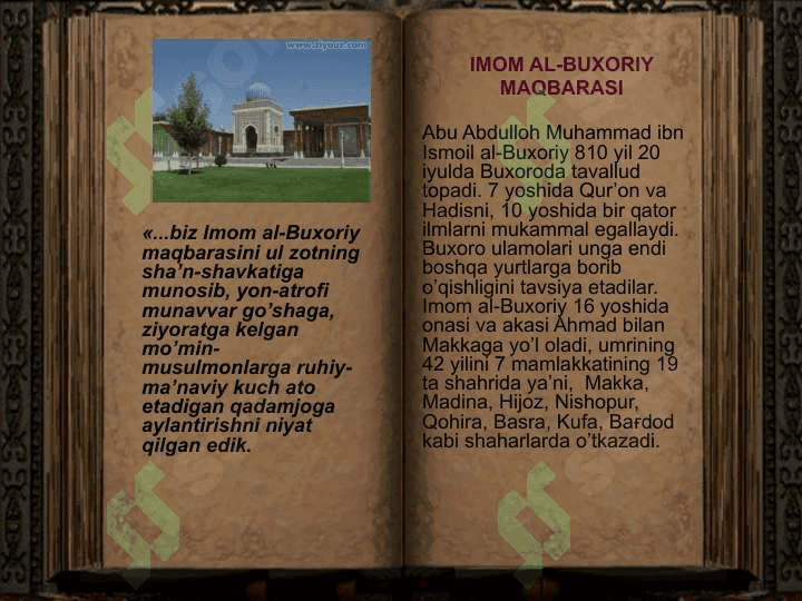tarixiy obidalar 6
