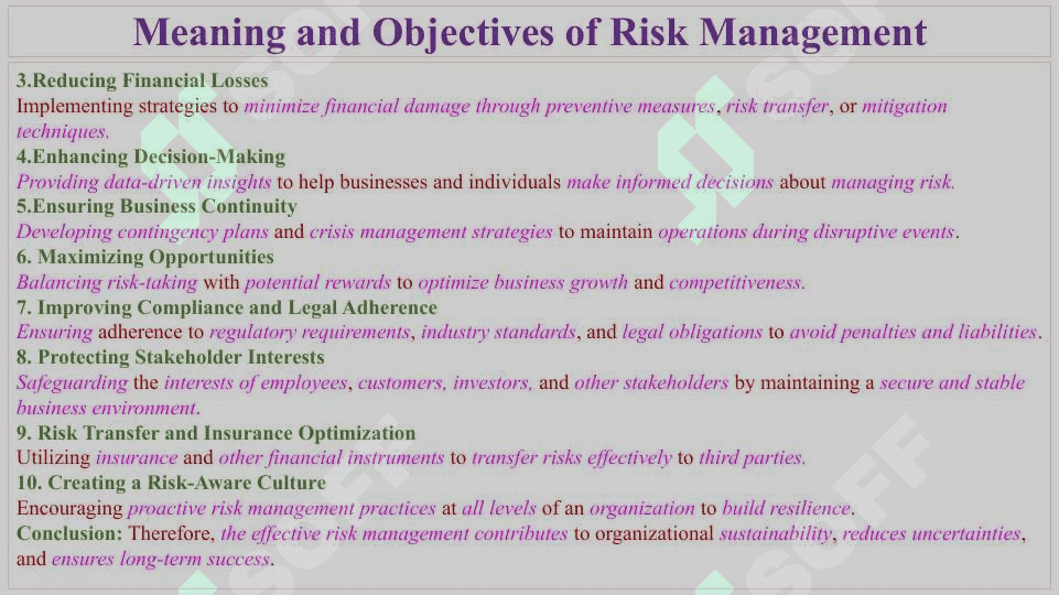 Principles of Risk Management 3