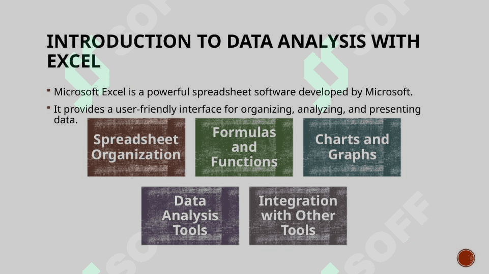 Data analysis using Microsoft office suite 2