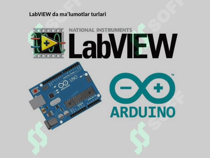LabVIEW-arduino interfeysi (LIFA). 5