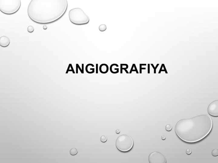 Angiografiya