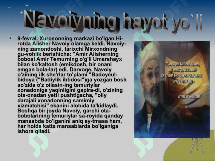 ALISHER NAVOIYNING  TA’LIMIY-AXLOQIY QARASHLARI 3