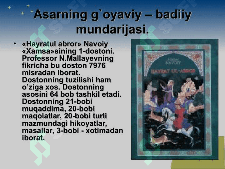 ALISHER NAVOIYNING  TA’LIMIY-AXLOQIY QARASHLARI 4