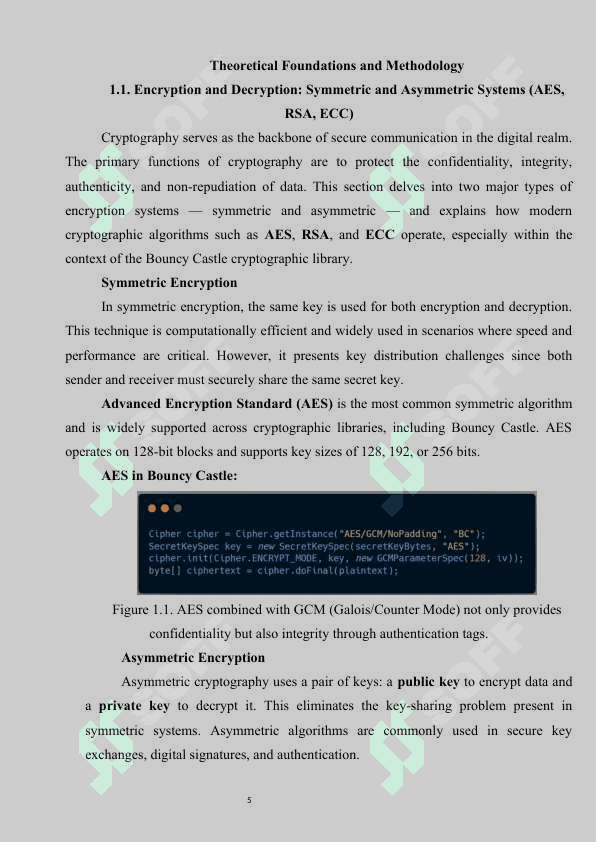 Encrypting Data Using the Bouncy Castle Cryptography Library 5