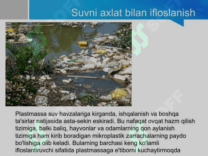 Suv resurslarni muhofaza qilish 6