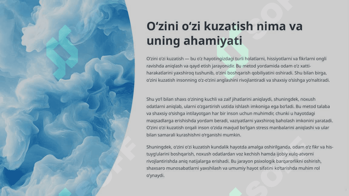 Ozini-ozi-kuzatish-metodi-haqida(pedagogika) 2
