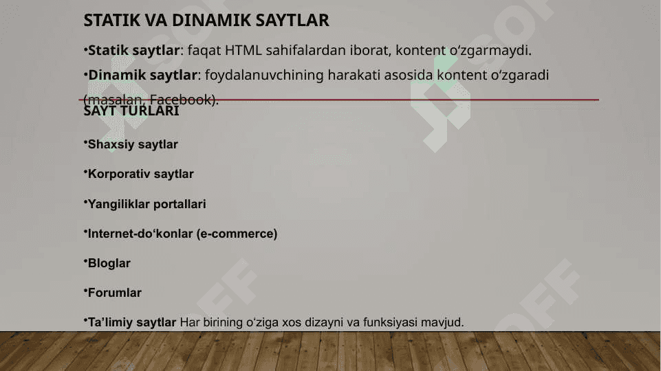 Saytlar 4