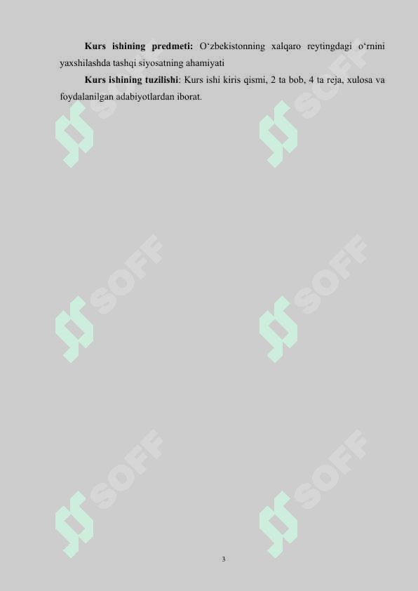 O‘zbekiston Respublikasi tashqi siyosatining asosiy yo’nalishlari 3