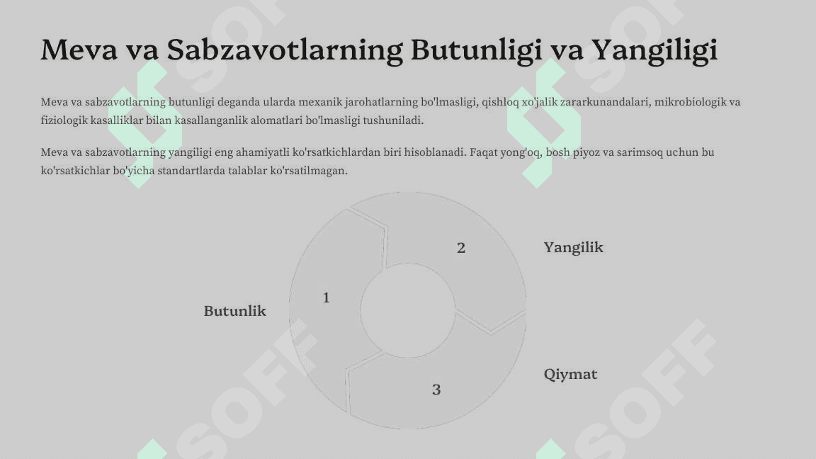 Sabzavot va mevalar mahsulotlarini  ekspertizasi 7