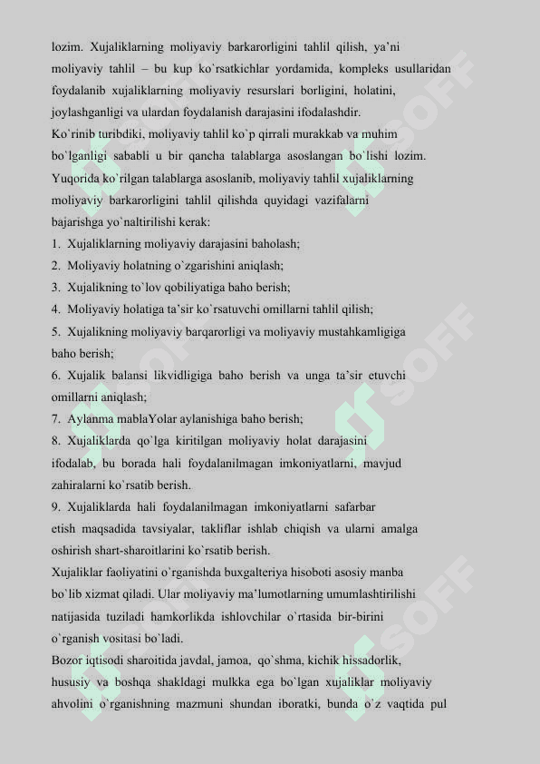 MOLIYAVIY TAHLILINING ASOSLARI 3