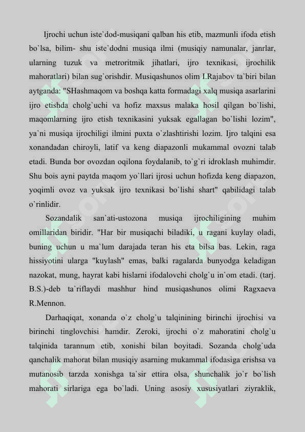 MUSIQA IJROCHILIGINING RAVNAQ TOPISHI , MUSIQA SHAKILLARINING TAKOMILLASHUVI TURKUMLI YIRIK ASARLARNI YUZAGA KELISHI 5