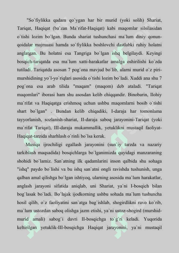MUSIQA IJROCHILIGINING RAVNAQ TOPISHI , MUSIQA SHAKILLARINING TAKOMILLASHUVI TURKUMLI YIRIK ASARLARNI YUZAGA KELISHI 7