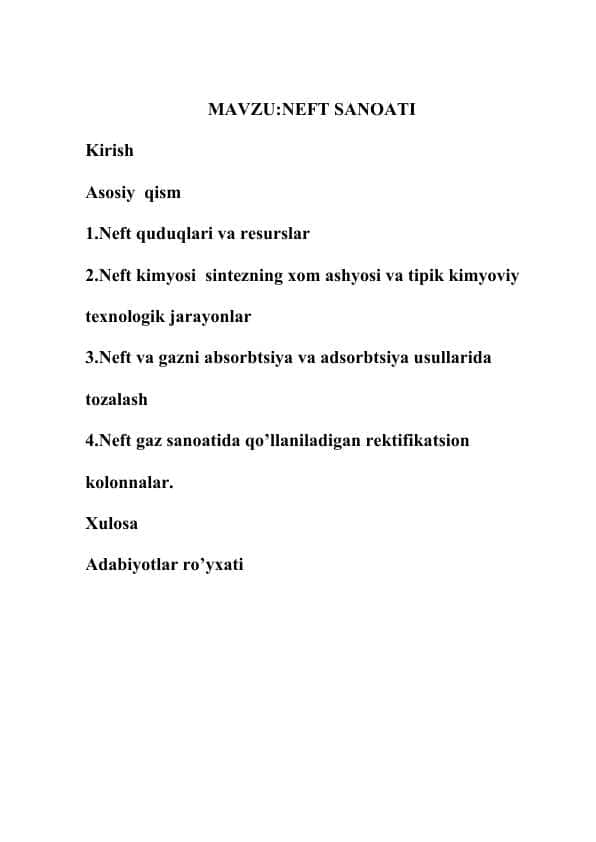 NEFT SANOATI 1