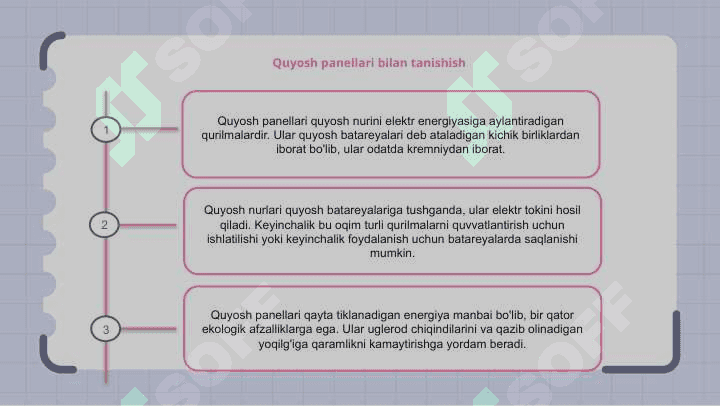 Quyosh panellari 2