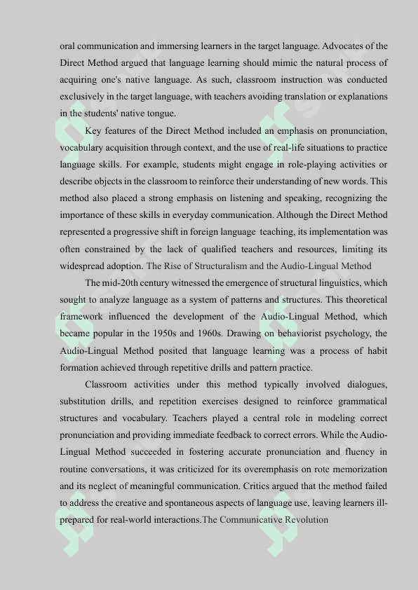 METHODS OF FOREIGN LANGUAGE  TEACHING AND ITS RELATION OTHER SCIENCES 7