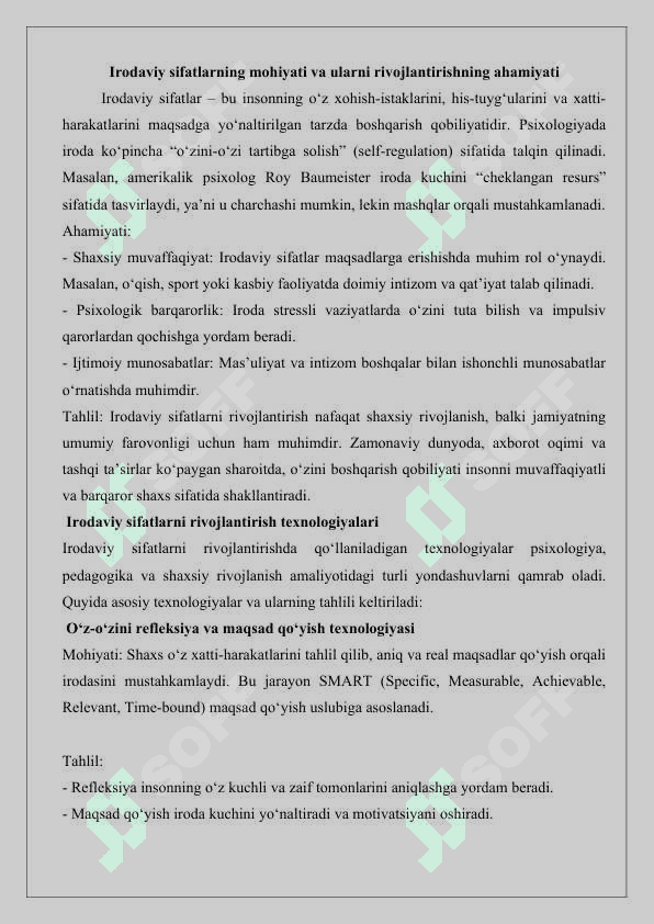 Shaxsning irodaviy sifatlarini rivojlantirish texnologiyalari. 3
