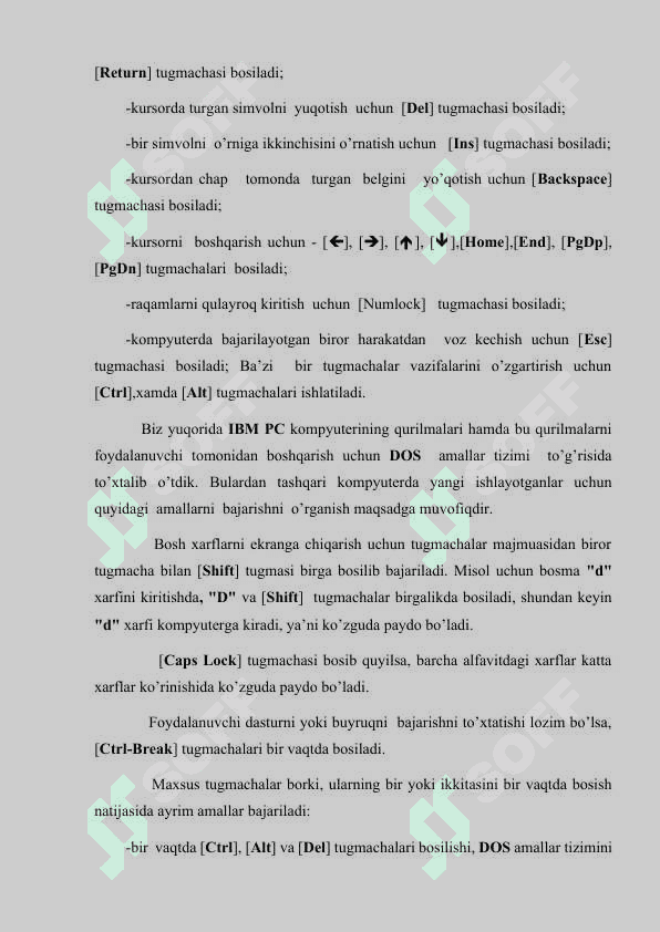 ZAMONAVIY KOMPYUTERLARNING KONFIGURATSIYASI VA ULARNING QO'LLANILISH SOHALARI 6