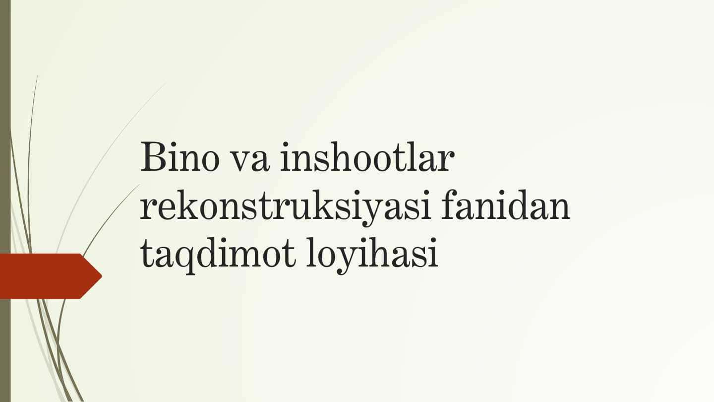 Turar-joyni qayta rejalashtirish